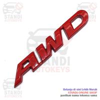 Gambar Emblem Belakang Mobil AWD Honda HRV HR-V CRV Aluminium Chrome Logo 3D - Chrome dari STandi Online Shop undefined 4 Tokopedia