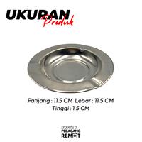 Gambar Asbak Stainless - Asbak Rokok  - Tempat Abu Rokok - Tempat Puntung Rokok dari Pedagang Remote_NEW undefined 2 Tokopedia