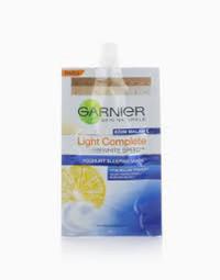 Gambar GARNIER Light Complete Yoghurt Sleeping Mask Night Cream 7ml SACHET dari HNCbeauty undefined 3 Tokopedia