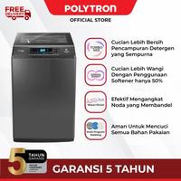 Gambar POLYTRON Mesin Cuci 1 Tabung Top Loading 9 Kg Zeromatic Laguna Series Hijab PAW-9028Y/W dari Gudang Royal_NEW undefined 1 Tokopedia