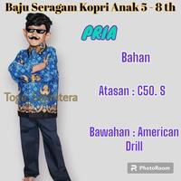Gambar TERBARU!!! BAJU KOSTUM SERAGAM KOPRI ANAK / SERAGAM BU GURU PAK GURU dari cahaya monika undefined 1 Tokopedia