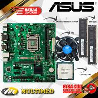 Gambar Paket Motherboard H110 LGA 1151 DDR4 + Core I3 7100 + Fan + RAM - ASUS HDMI, RAM 8GB(1X8GB) dari Multimed Computer undefined 5 Tokopedia
