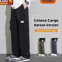 Gambar Celana Cargo Panjang Pria Loose Korean Style Regular Straight Fit Celana Olahraga Cargo Pants Celana Training Pria Sport Celana Jogger Pria Celana Kasual Lurus Longgar Gaya Baru 2024 Yonitriabdi dari yonitriabdi undefined 4 Tokopedia