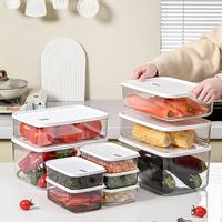 Gambar Tempat Penyimpanan Kulkas /  Wadah Makanan Putih / Kotak Penyimpanan Makanan Sayur dan Bahan Makanan / Toples Serbaguna [banyak varian ukuran] harga per pcs - 950 ml dari Lsonestoreshopping undefined 5 Tokopedia