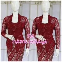 Gambar atasan kebaya brukat kutubaru kebaya premium kebaya wisuda kebaya abg - nude, M dari Name Kebaya undefined 1 Tokopedia