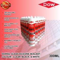 Gambar Lem DOWSIL Acid 300ml / Lem Silicone Sealant : Clear,Black,White,Grey dari ellvio undefined 1 Tokopedia