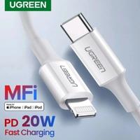 Gambar UGREEN KABEL TYPE C TO LIGHTNING MFI PD dari GALAXY ACC MKSR undefined 1 Tokopedia
