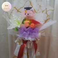 Gambar BUCKET BUNGA (Bunga Pita Satin) - Boneka Besar dari DAJAVA undefined 3 Tokopedia