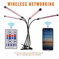 Gambar ZW0373 Lampu Tanaman Hidroponik Indoor UV Ultraviolet LED Grow Light Dimmable Timing Wireless Networking Four Heads 240led Warm White Smart Intelligent Desk | 2.031.0084 | ZW0373 dari More More More More undefined 3 Tokopedia