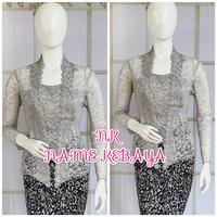 Gambar atasan kebaya brukat kutubaru kebaya premium kebaya wisuda kebaya abg - nude, M dari Name Kebaya undefined 3 Tokopedia