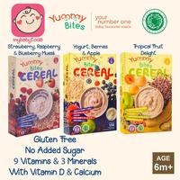 Gambar YUMMY BITES CEREAL BUBUR BAYI 150 gr 200gr - WheatMilkDates dari ryannnstore undefined 2 Tokopedia