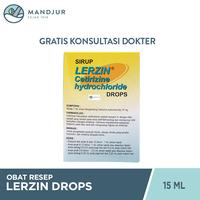 Gambar Lerzin Drops 15 ml / Cetirizine / Obat Alergi dari Apotekmandjurofficial undefined 2 Tokopedia