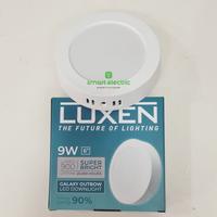 Gambar Luxen Downlight Outbow 9 Watt Lampu Tempel Plafon LED Timbul Tembok Bulat Murah - Putih dari SmartElectric undefined 5 Tokopedia
