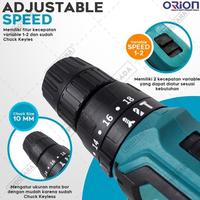 Gambar BARU!! Mesin Bor Baterai Tangan Cordless Drill Battery Orion CD-2100B - Orion Power Tools dari UNA UNA MARKET undefined 5 Tokopedia