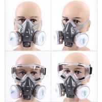 Gambar Masker Gas / Masker Lab / Masker Cat Full face Respirator Safety Mask - 8201 Full Face dari Taffhome Store undefined 5 Tokopedia