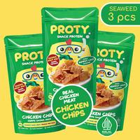 Gambar Cemilan Sehat PROTY Chicken Chips Rumput Laut Seaweed (Bundle 3 pcs) Snack Anak Sehat - Keripik Ayam dari PROTY SHOP undefined 1 Tokopedia