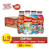 Gambar CHIL GO Susu UHT Karton Cokelat Vanila Strawberry isi 36 x 130 ml 1 Karton - 1 Karton = 36pc, Vanila dari NewBabyKids undefined 2 Tokopedia