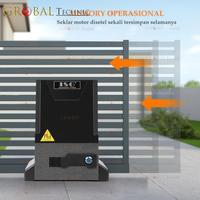 Gambar Automatic Sliding Gate ISG 1000KG AC Motor Magnetic / Mesin Pintu Pagar Otomatis 1000KG dari Global Technic_NEW undefined 3 Tokopedia