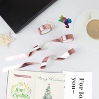 Gambar Solid Colorful Foil Washi Tape Selotip Warna Warni bahan Foil Metal Mengkilap - Red dari Alatwolis undefined 2 Tokopedia