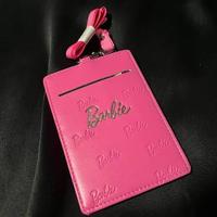 Gambar Tempat Kartu Cantik dengan Tali - Miniso Barbie Collection Card Holder with Lanyard - Pink dari jastipsripilan undefined 4 Tokopedia