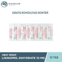 Gambar Lisinopril Dihydrate Novell 10 Mg Strip 10 Tablet / Obat Hipertensi dari Apotekmandjurofficial undefined 2 Tokopedia