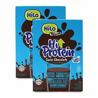 Gambar Twin Pack - Hilo Platinum Swiss Chocolate (12 Sch) - Susu Tinggi Kalsium Dengan Glukosamin & Omega 3 dari Wanela Outlet undefined 2 Tokopedia