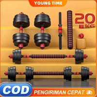 Gambar XP Dbell Set 20KG Peralatan Fitness Barbel Bisa Disambung Tiang Wanita Gym Equipment Angkat Dengan Perlindungan Lingkungan Untuk Pria dari Ceria Mart 02 undefined 1 Tokopedia