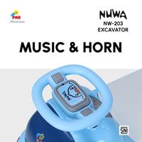 Gambar Mainan Anak Foot To Floor Nuwa NW203 Excavator Edition – PMB Toys - Biru dari pmbtoys undefined 3 Tokopedia