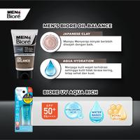 Gambar Men's Biore Oil Balance 100gr + Biore UV Aqua Rich 15gr dari KAO Indonesia undefined 2 Tokopedia