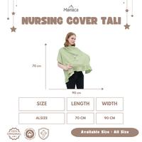 Gambar Mamaca Nursing Cover Premium - Apron Menyusui Bayi - Penutup Menyusui Bayi - Penutup Ibu Menyusui Model Tali - Celemek Ibu Menyusui - Tutupan Saat Menyusui Bayi - Nursing Apron - Sage dari MamacaOfficial undefined 5 Tokopedia