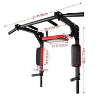 Gambar OneTwoFit Multifunctional Wall Mounted Pull Up Bar/Chin Up bar Fitness Rack Training Equipment Heavy dari Jigen Official undefined 3 Tokopedia