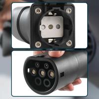 Gambar Adaptor Charger Mobil Listrik SPKLU 2 Female to Schuko EU 16A - 2 Female-Schuko dari savemonshop undefined 3 Tokopedia