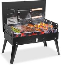 Gambar Alat Bakaran Angkringan Barbeque Arang BBQ Outdoor Grill Stove Foldable dari RedHornet undefined 5 Tokopedia