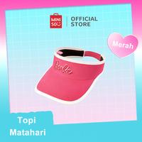 Gambar Miniso x Barbie Shining Collection Topi Sunhat Wanita Topi Fashion Barbie Hats Efek Kerai Yang Bagus Bepergian Topi Fashion Muda - Merah Muda dari minisoshopid undefined 2 Tokopedia