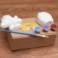 Gambar Mainan Edukasi Anak DIY Painting Gypsum Kit Mewarnai Patung Lukis Gyps - Paket Souvenir dari Kumboid undefined 3 Tokopedia
