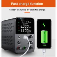Gambar Wanptek Adjustable DC Power Supply 30V 10A - WPS3010H - Black dari josh88shop undefined 4 Tokopedia