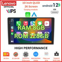 Gambar Lenovo D1 SSW Head Unit Android 12 8/128GB screen 10 inch IPS 2K Display HDMI Carplay 4G SIM - Unit+pasang dari Lenovo Automotive Shop undefined 1 Tokopedia