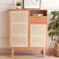 Gambar Buffet Kabinet Rotan Kayu Jati - V13 - Contemporer Lemari Penyimpanan - Drawer Cabinet - amplas halus dari victory jati undefined 2 Tokopedia