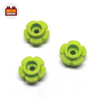 Gambar Lego Aksesoris Plate Round 1x1 with Flower Edge (5 Petals) Original - Bright Orange dari Brick Jaman Now Shop undefined 5 Tokopedia