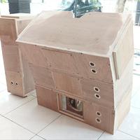Gambar paket 4box mentahan line array 10 inch dobel + tweeter speaker 210 210tw dari Syakira marwah undefined 3 Tokopedia