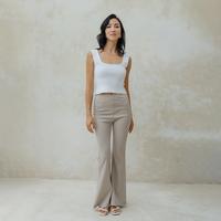 Gambar Beatrice Clothing Miguela Flare Pants - Celana Panjang Wanita - S Black  dari Beatrice Clothing undefined 3 Tokopedia