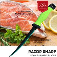 Gambar Pisau Fillet Daging Ikan Fleksibel Lentur Stainless Steel Boning Knife - PISAU 7INCH dari Toso Mart undefined 2 Tokopedia
