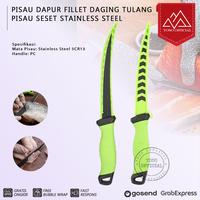Gambar Pisau Fillet Daging Ikan Fleksibel Lentur Stainless Steel Boning Knife - PISAU 7INCH dari Toso Mart undefined 1 Tokopedia
