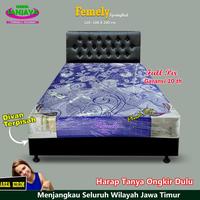 Gambar Springbed set Komplit Kasur + Divan + Sandaran Berkualitas Full MURAH - 100 x 200 dari Mebel Sanjaya Indonesia undefined 2 Tokopedia