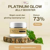 Gambar [PAKET HEMAT 3PCS] Byzoe Platinum Glow Jelly booster skincare mousturizer glowing official store dari byzoeofficial undefined 4 Tokopedia