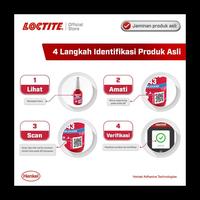 Gambar FRESH! HENKEL LOCTITE 243 THREADLOCKER LEM BAUT 10 ML FRESH! dari besitumpul undefined 2 Tokopedia