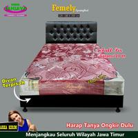 Gambar Springbed set Komplit Kasur + Divan + Sandaran Berkualitas Full MURAH - 100 x 200 dari Mebel Sanjaya Indonesia undefined 4 Tokopedia