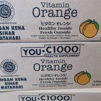 Gambar PTR YOU C 1000 / UC 1000 / YOU C1000 VITAMIN ORANGE 140ML X 30 BOTOL VANIVERLI5 dari vaniverli3 undefined 4 Tokopedia
