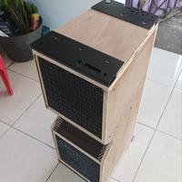Gambar paket 4box mentahan line array 10 inch dobel + tweeter speaker 210 210tw dari Syakira marwah undefined 4 Tokopedia