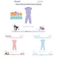 Gambar LIBBY Sanrio Setelan Piyama Oblong pendek celana Panjang Anak Besar Perempuan Kuromi Cinnamoroll Hello Kitty (1 Stel) - HELLO KITTY, 12 dari Miso Baby Shop undefined 1 Tokopedia